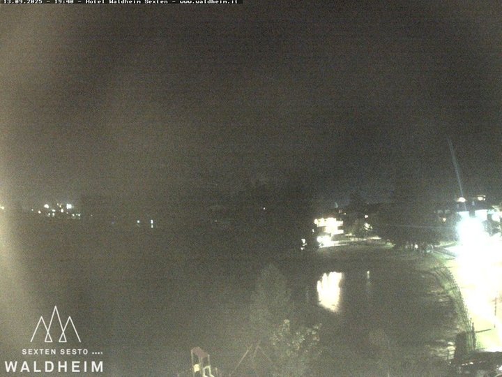 Webcam verso Punta dei Tre Scarpieri e le Dolomiti di Sesto