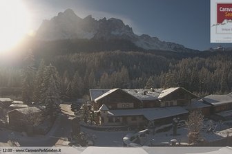 Webcam auf die Sextner Sonnenuhr