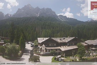 Webcam auf die Sextner Sonnenuhr