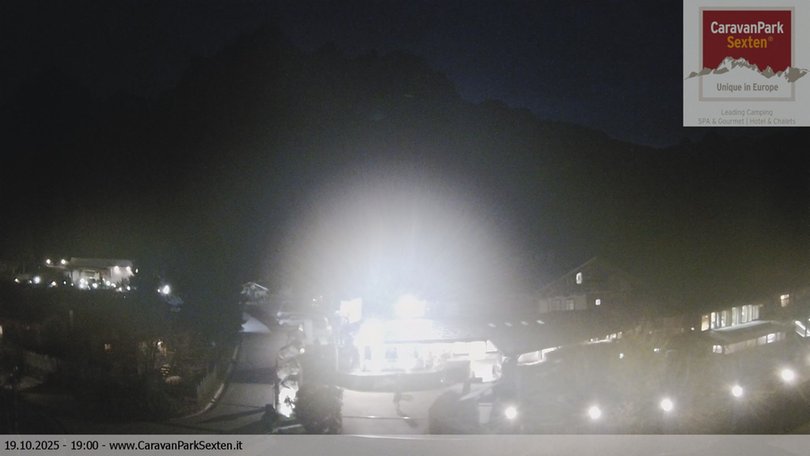 Webcam auf die Sextner Sonnenuhr