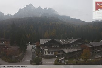 Webcam auf die Sextner Sonnenuhr