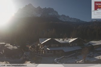 Webcam auf die Sextner Sonnenuhr