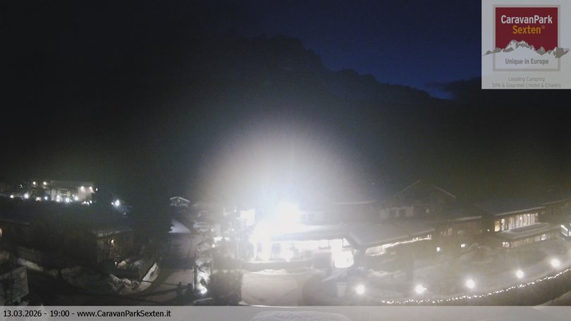 Webcam auf die Sextner Sonnenuhr