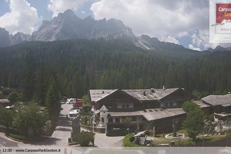 Webcam auf die Sextner Sonnenuhr