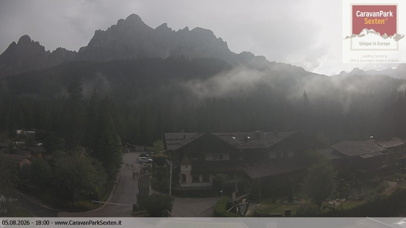 Webcam auf die Sextner Sonnenuhr