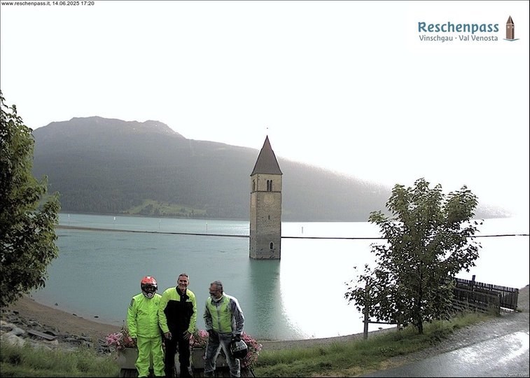 Webcam sul campanile del lago di Resia