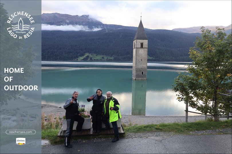 Webcam sul campanile del lago di Resia