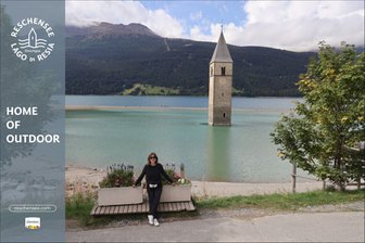Webcam sul campanile del lago di Resia
