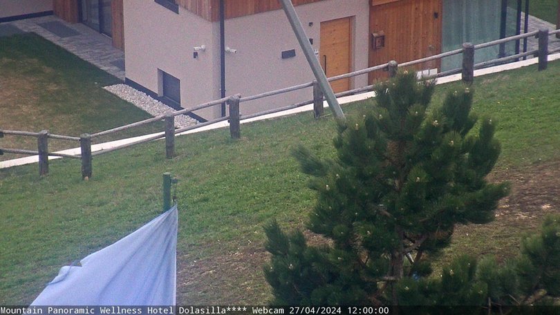 Webcam vom Hotel Dolasilla mit Blick auf das Dorf La Villa