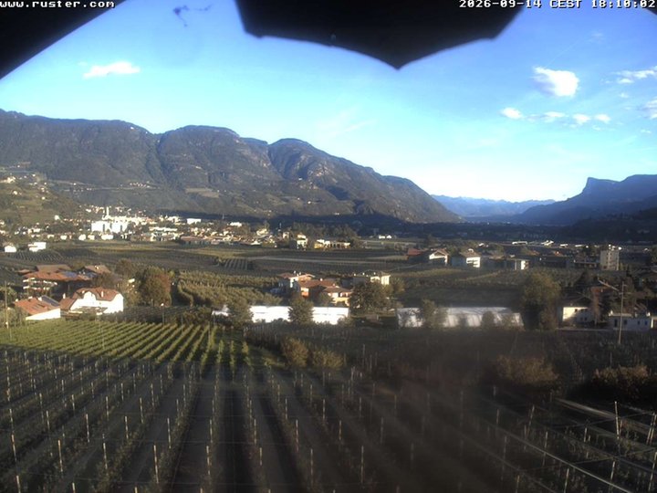Webcam Merano e la Val d'Adige