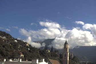 Webcam on the old town of Merano