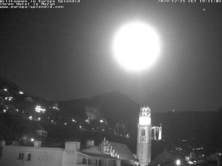 Webcam sulla città vecchia di Merano