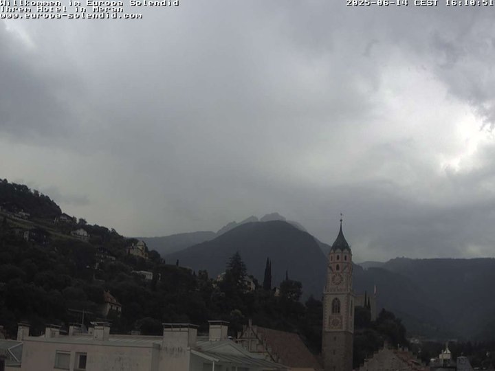 Webcam auf die Altstadt von Meran