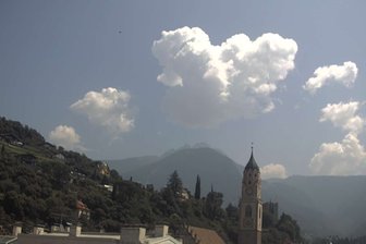 Webcam on the old town of Merano