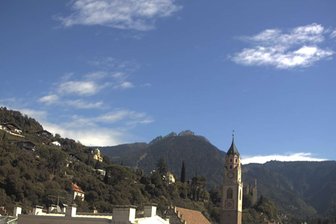 Webcam on the old town of Merano