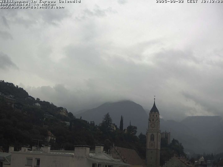 Webcam sulla città vecchia di Merano
