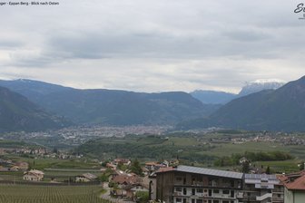 Webcam from Eppan towards the Sarntal Alps