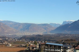 Webcam von Eppan-Berg in Richtung der Sarntaler Alpen