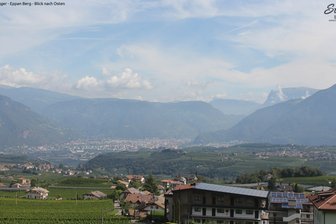 Webcam from Eppan towards the Sarntal Alps