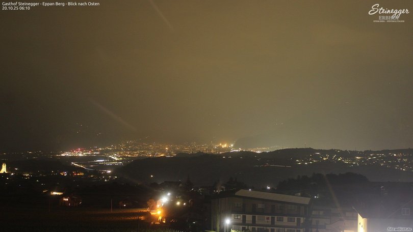 Webcam from Eppan towards the Sarntal Alps