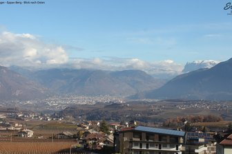 Webcam from Eppan towards the Sarntal Alps