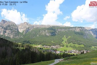 Webcam in Richtung La Villa in Hochabtei