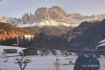 Webcam von Tiers auf die Rosengartengruppe