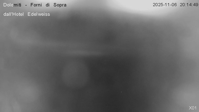 Webcam from Forni di Sopra towards the Friaulian Dolomites