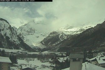 Webcam from Courmayeur to the Mont Blanc