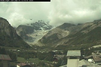 Webcam von Courmayeur zum Mont Blanc