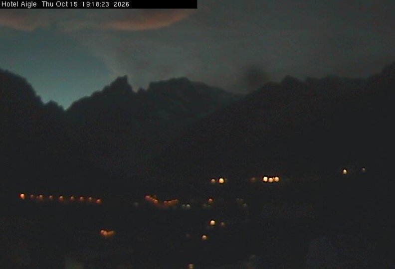 Webcam from Courmayeur to the Mont Blanc