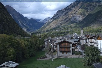 Webcam da Morgex verso il Monte Bianco
