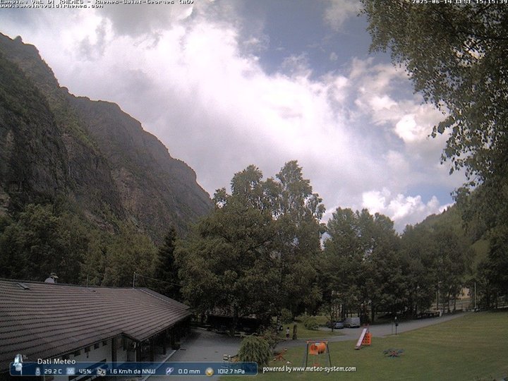 Webcam in Valle di Rhêmes, National Park Gran Paradiso