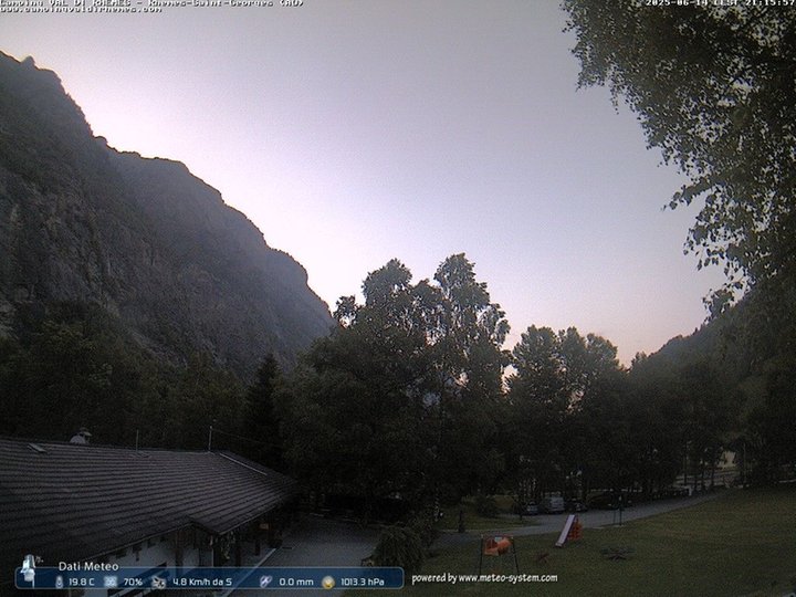 Webcam in Valle di Rhêmes nel Parco del Gran Paradiso