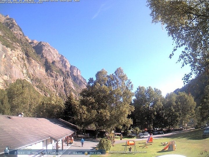 Webcam im Tal von Rhêmes, im Nationalpark Gran Paradiso