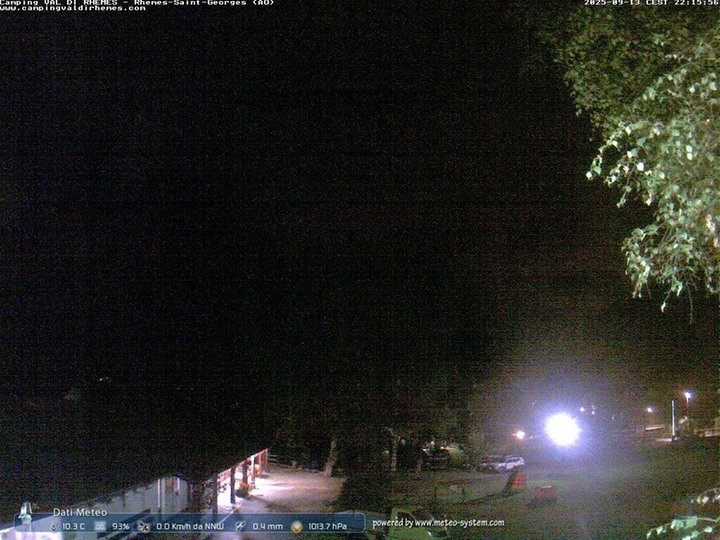 Webcam in Valle di Rhêmes, National Park Gran Paradiso