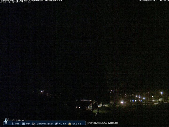 Webcam in Valle di Rhêmes, National Park Gran Paradiso