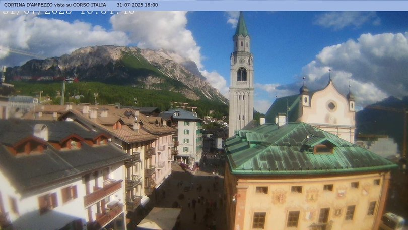Webcam Centre of Cortina