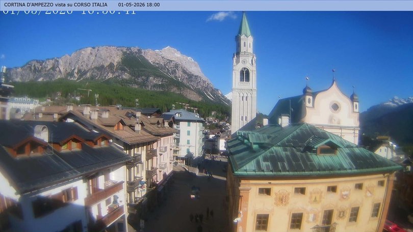 Webcam Centre of Cortina