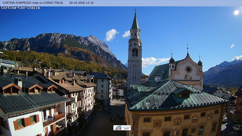 Webcam Centre of Cortina