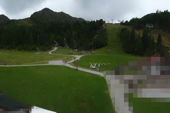 Webcam towards the Restaurant Speikboden