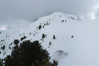 Webcam towards the Restaurant Speikboden