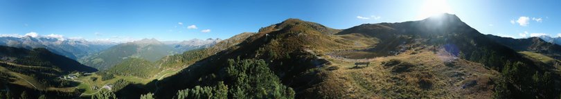 Webcam in Richtung Restaurant Speikboden