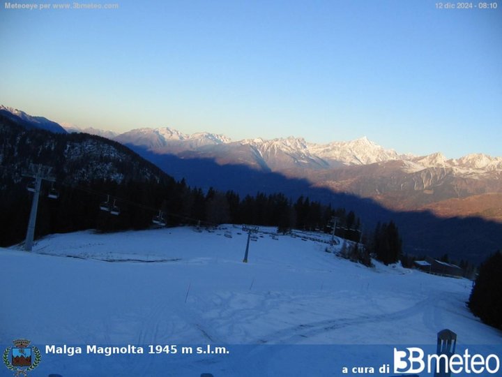 Webcam on the Piana dei Galli ski slope, Aprica ski area