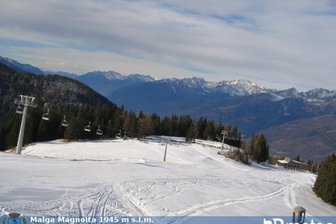 Webcam auf die Skipiste Piana dei Galli, Skigebiet Aprica