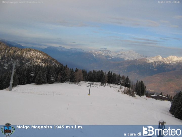 Webcam auf die Skipiste Piana dei Galli, Skigebiet Aprica