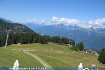 Webcam auf die Skipiste Piana dei Galli, Skigebiet Aprica