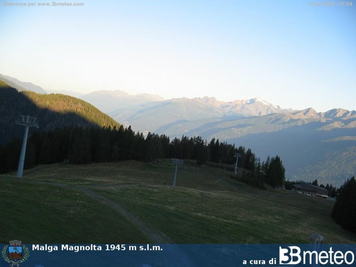 Webcam on the Piana dei Galli ski slope, Aprica ski area