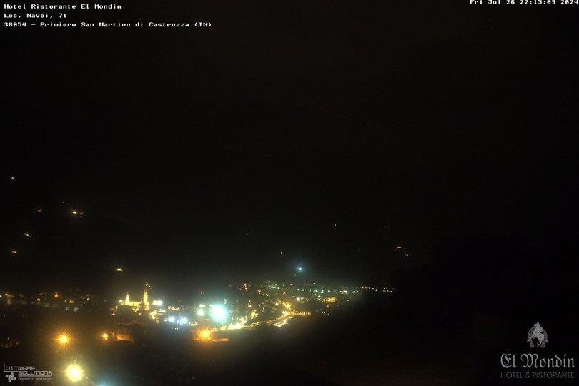 Webcam verso le Pale di San Martino