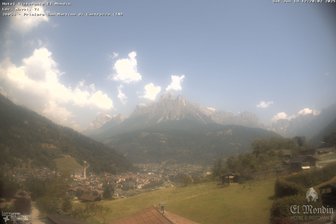 Webcam verso le Pale di San Martino